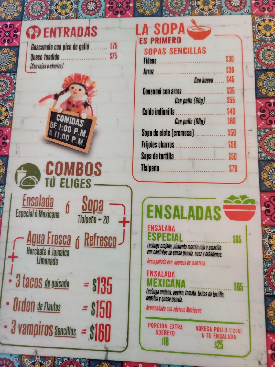 Los Farolitos Taqueria Menu - Image 2