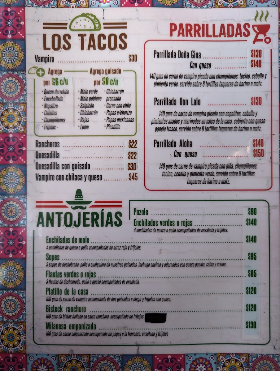 Los Farolitos Taqueria Menu - Image 5